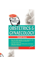 Pre-NEET Obstetrics and Gynaecology (Sakshi Arora).pdf